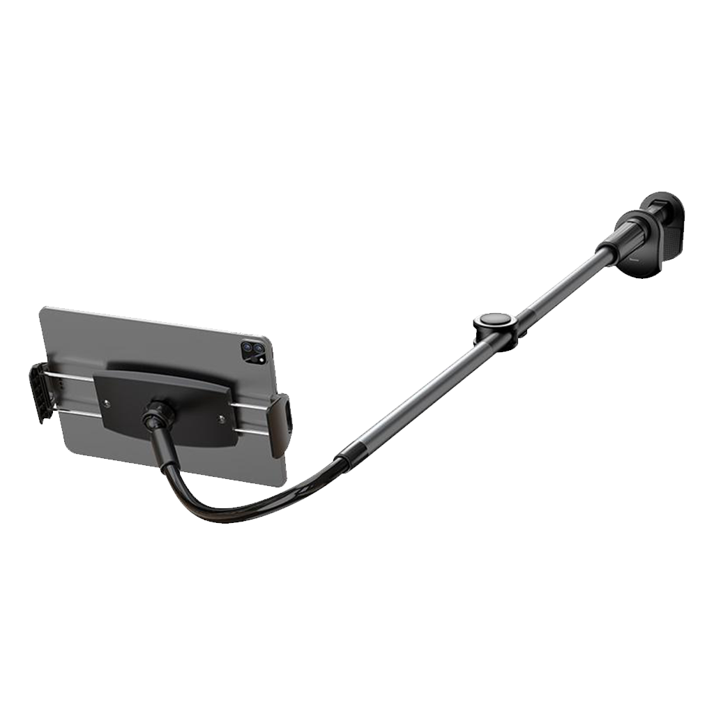 Baseus Otaku life rotary adjustment lazy holder（Applicable for phone/ ipad)4.7-12.9 inches-Dark Gray