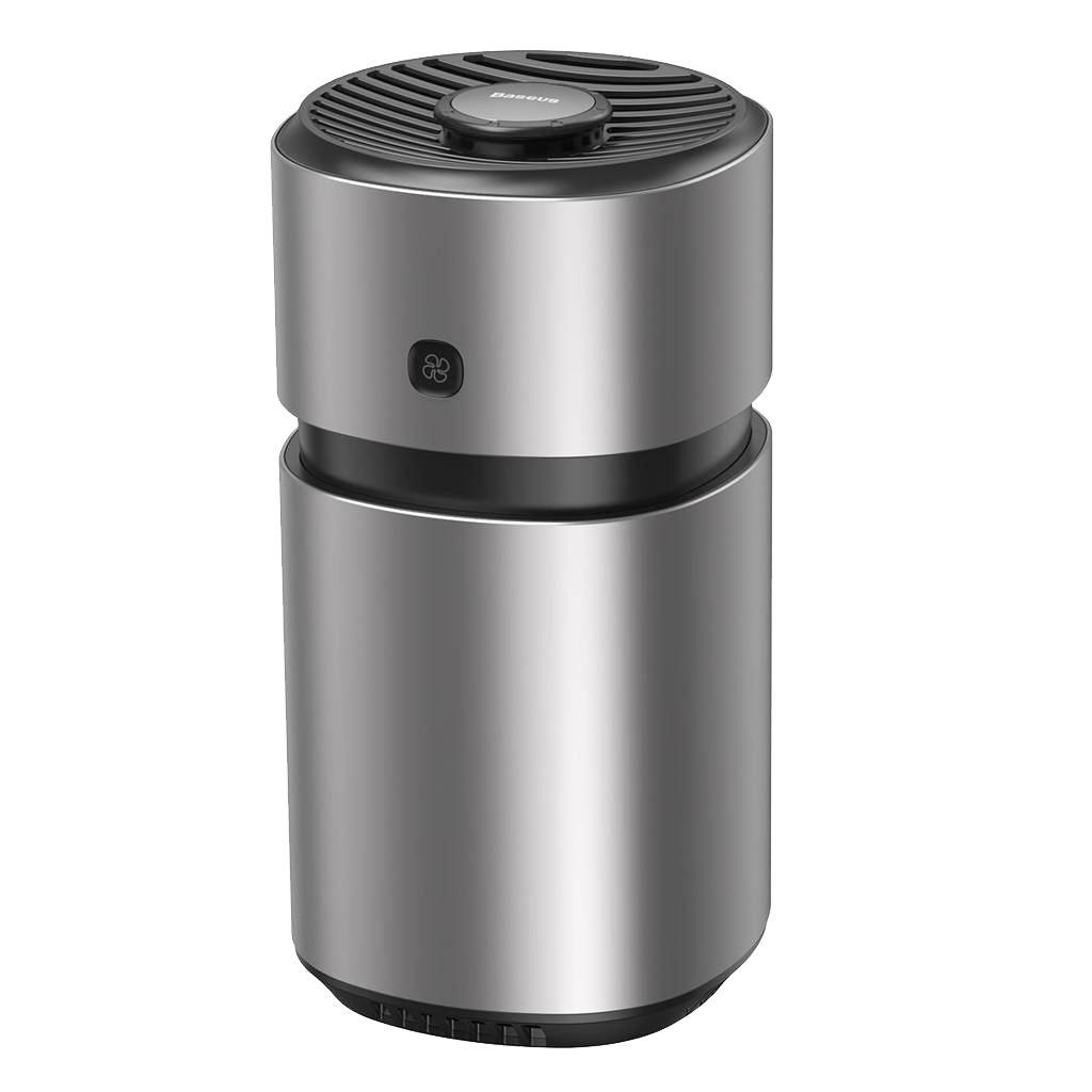 Baseus Breeze fan Air Freshener for vehicles(with Formaldehyde Purification Function/Battery version)-silver