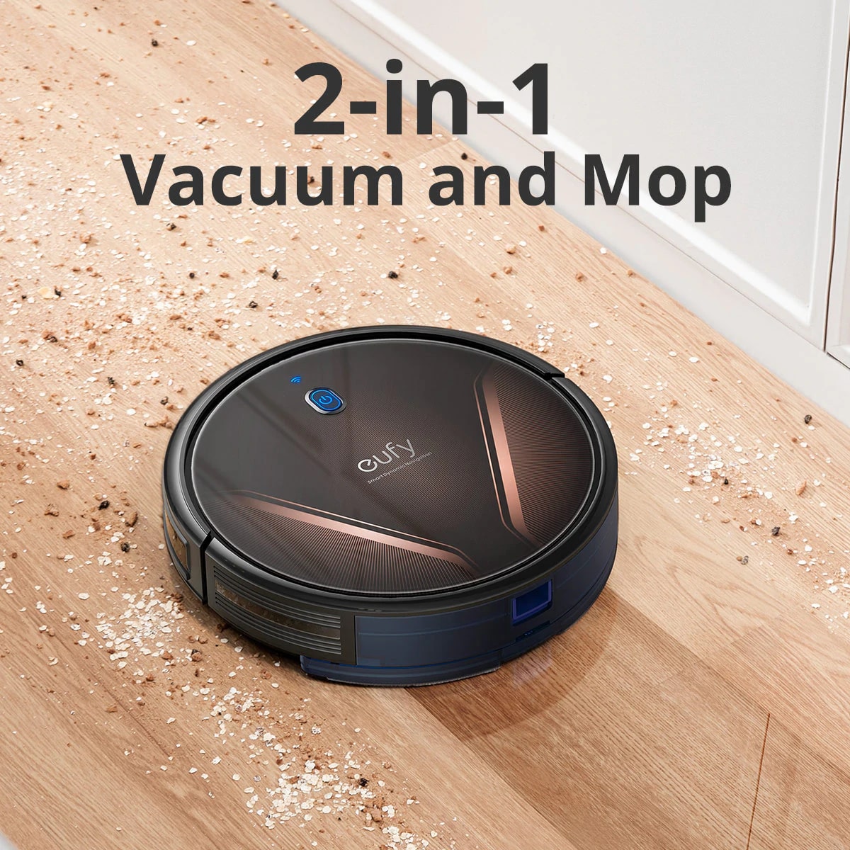 Eufy RoboVac G20 Hybrid Wi-Fi -Black