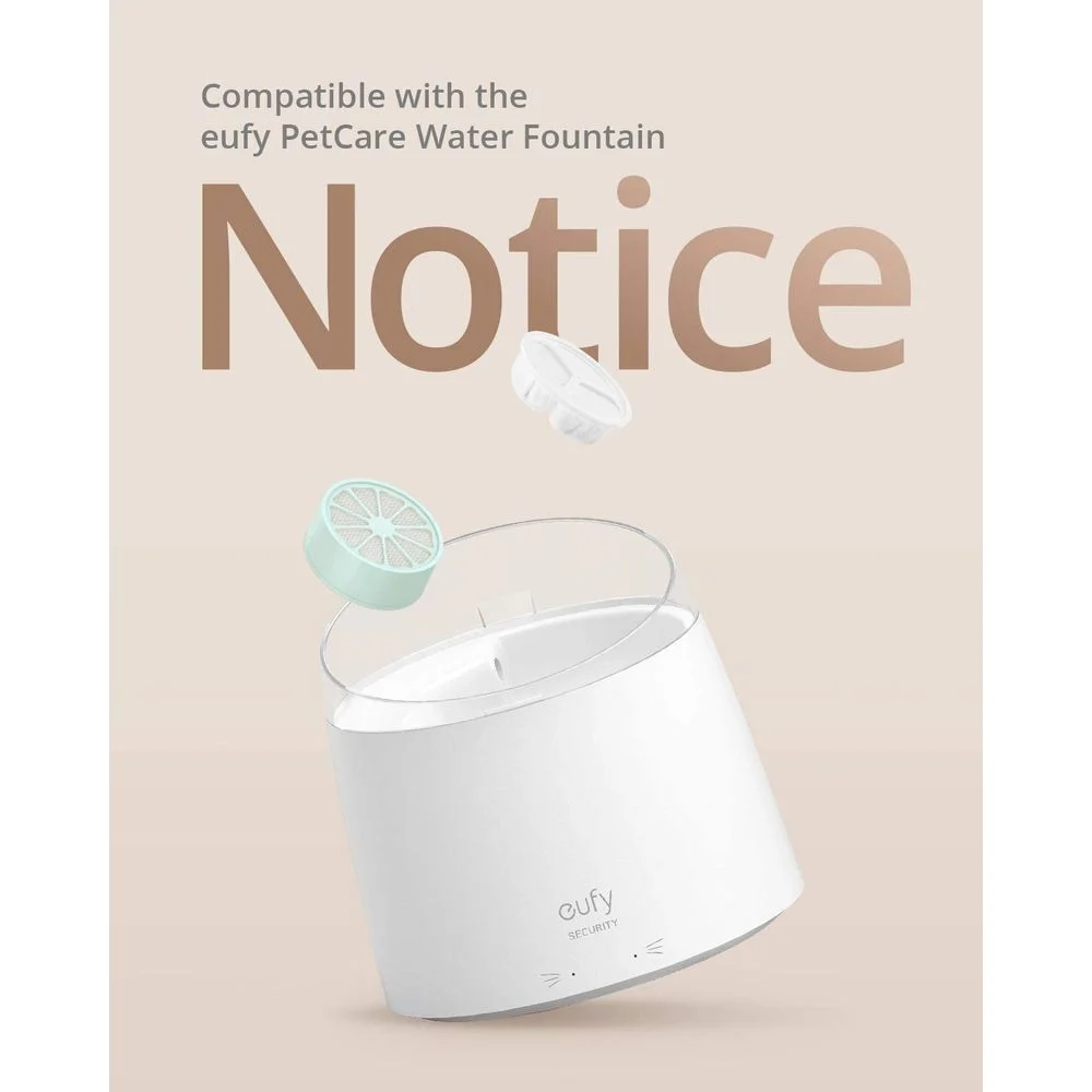 eufy Petcare Fountain Filter kit White+Blue