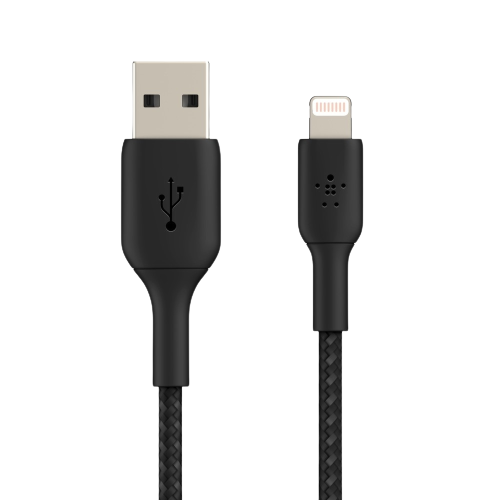 Belkin BoostCharge 2M Lightning To USB-A Cable - Black