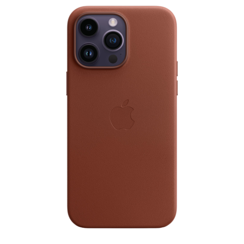 Apple iPhone 14 Pro Max Leather Case with MagSafe - Umber