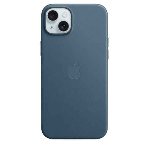 Apple iPhone 15 Plus FineWoven Case with MagSafe - Pacific Blue