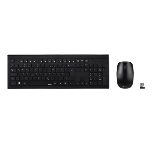 Hama Cortino Wireless Keyboard & Mouse Set US