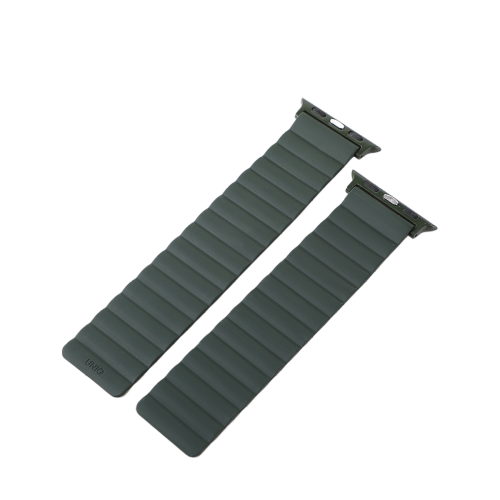 Uniq Revix Reversible Magnetic for Apple Watch Strap 42/44/45mm Pine (Green/Taupe)