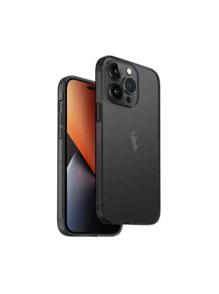 Uniq Hybrid iPhone14 Pro Air Fender - Smoked (Grey Tinted)