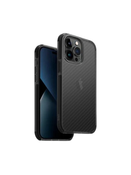 Uniq Hybrid iPhone14 Pro Combat - Carbon (Black)