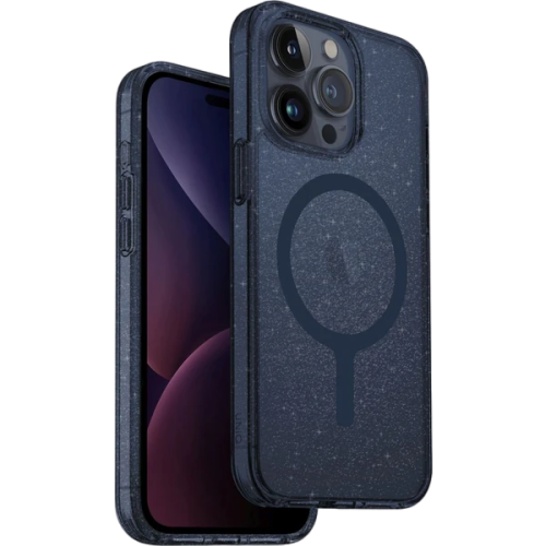 Uniq Hybrid Iphone 15 Pro Max 6.7 Magclick Charging Lifepro Xtreme - Tinsel Blue (Lucent Blue)