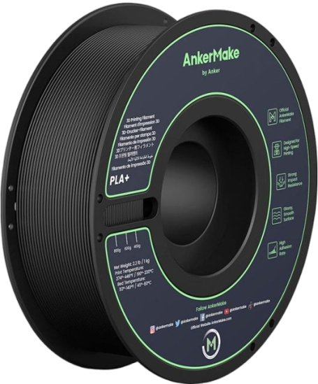 AnkerMake PLA+ Filament -Black