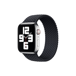 Wiwu Braided Solo Loop Watchband For Iwatch (38-40mm / M:144mm) - Black