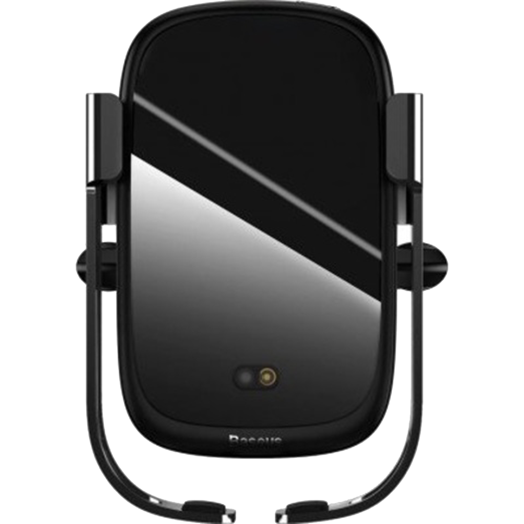 Baseus Rock-solid Electric Holder Wireless charger Silver