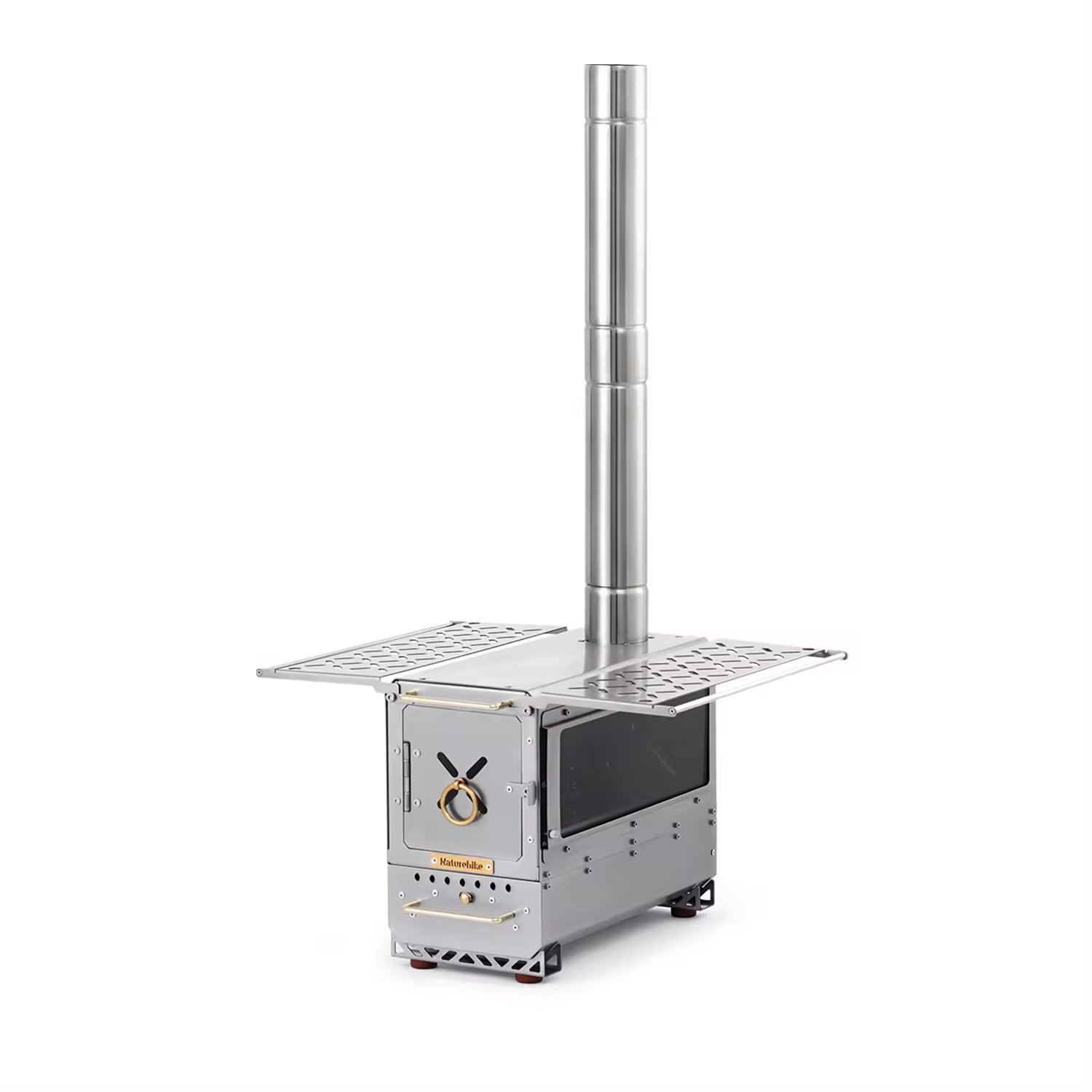 Naturehike Ice Field Ranger Desktop Firewood Stove - Silver