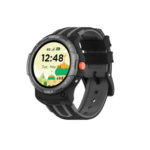 iQibla Qwatch K1s Kids Smart watch - Black