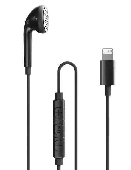 RAVPower RP-BH1004 Mono Earphone L-Connector BLK