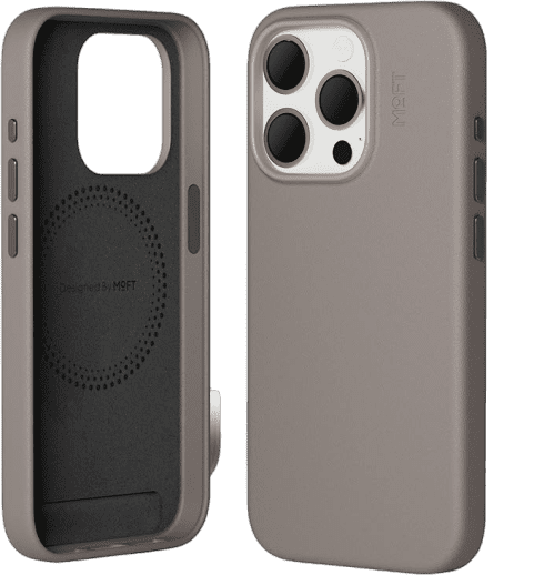 MOFT MD020-1-i15 Pro TPGY Snap Case - iPh 15 Taupe