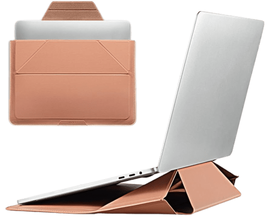 MOFT MB002-1-13B-BK Sleeve for  Mac Air 13.3"laptops 14" Classic Nude