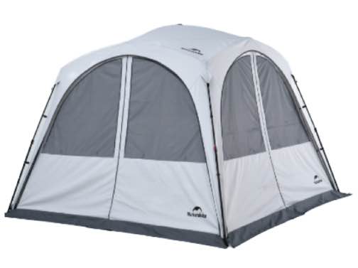 Naturehike Cloud Boundar Quick Opening Canopy (With 4 Door Curtains) - Grey (300*300*220)