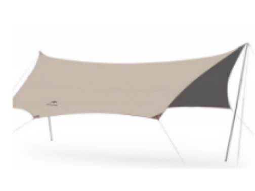 Naturehike Cloud Skies Awning Canopy - Gold Hexagon (500*380)