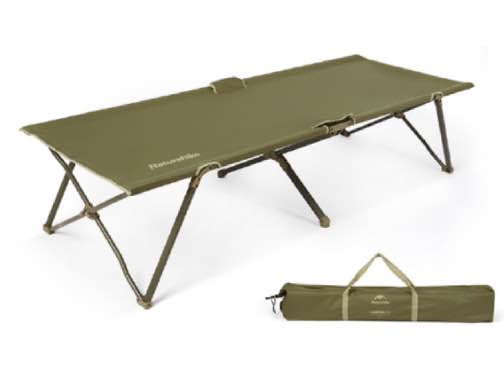 Naturehike XJC14 Outdoor folding bed camping Cot - Reed Green Single (205*73*49)