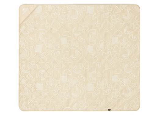 Naturehike Ultrasonic Peach Skin Pile Picnic Mat (Zhiye) - Beige (200X240)