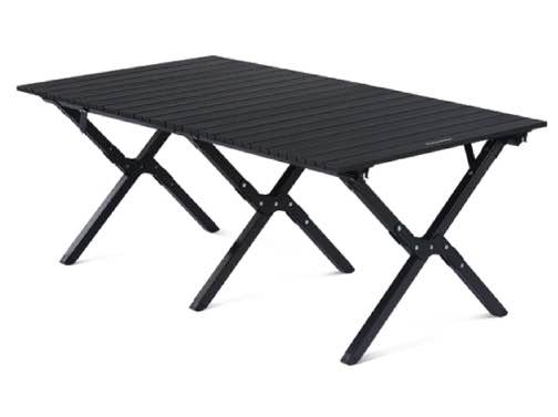 Naturehike Fang Yun Aluminum Alloy Egg Roll Table - Black (L)