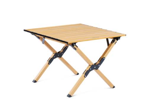 Naturehike Fang Yun Aluminum Alloy Egg Roll Table - Oak (S)