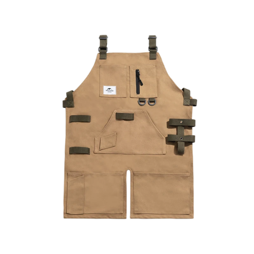 Naturehike Canvas-Outdoor Camping Apron - Khaki