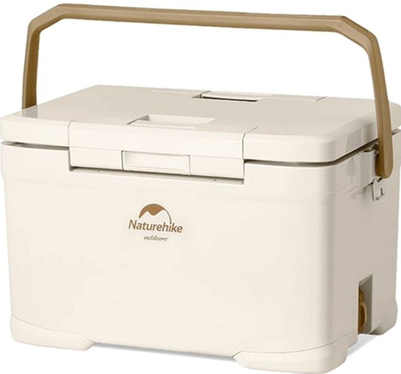 Naturehike Lamando 36H Outdoor Antibacterial Cooler Box - Beige Grey (30L)