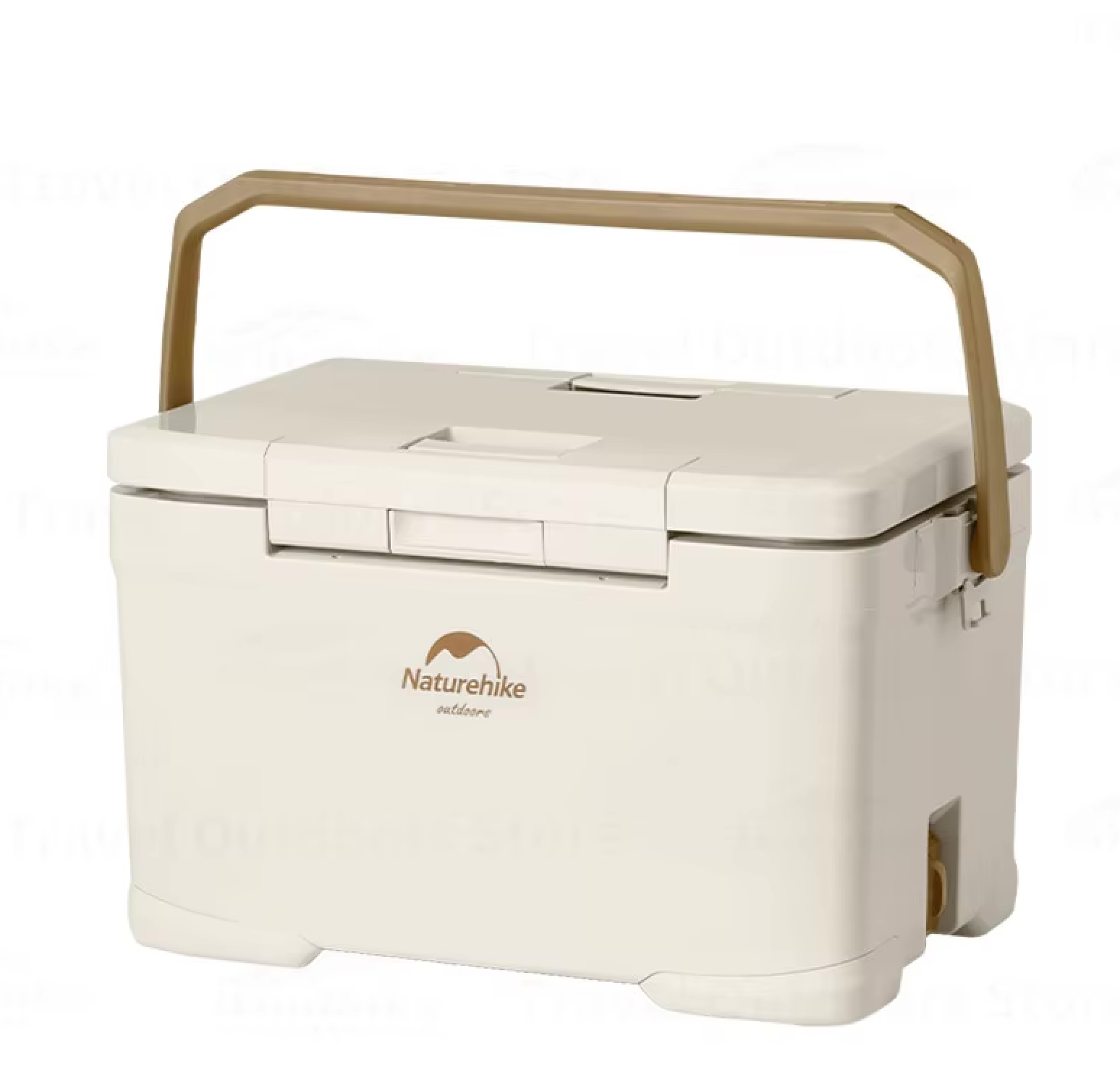 Naturehike Lamando 36H Outdoor Antibacterial Cooler Box - Beige Grey (22L)