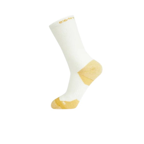 Naturehike Striped Right Angle Mid Length Socks - Yellow (40-43L)