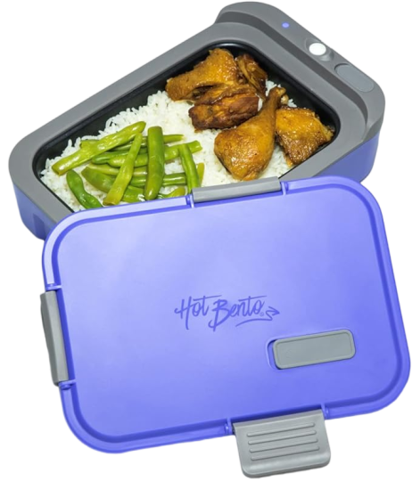 Hot Bento Self Heated Lunch Box and Food Warmer 2L-Lavendar