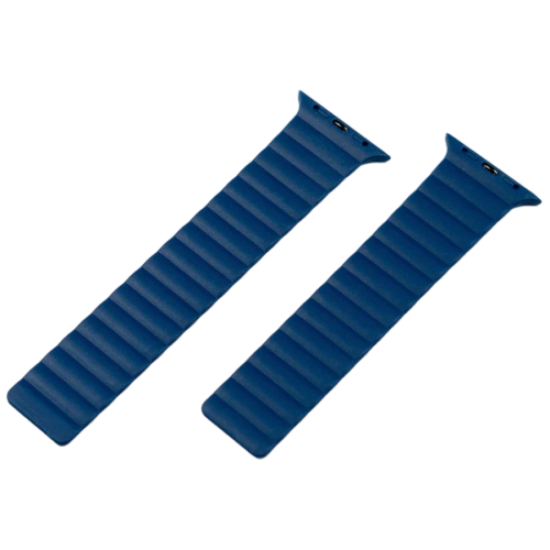 Torrii Saturn Silicone Magnetic Apple Watch Band for Ultra 49/ 45/ 44 /42 Mm  – Navy