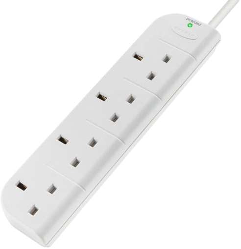 Belkin E-Series 4 Socket, 1-Metre SurgeStrip