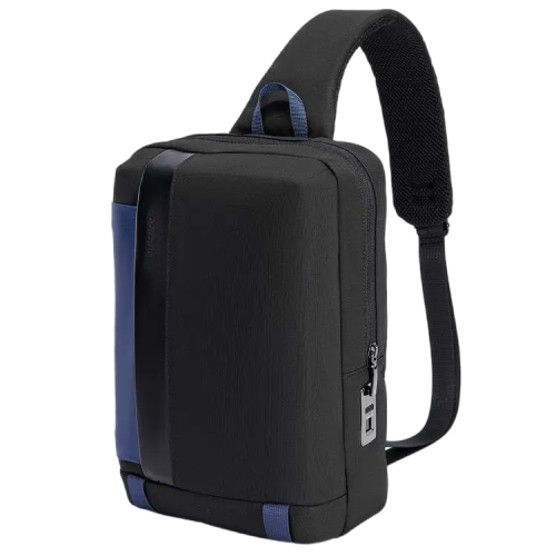 Porodo Lifestyle Cross Body Sling Bag With Fingerprint Lock