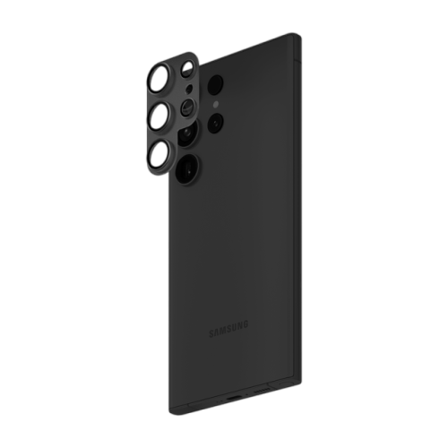 Smartix Premium Aluminium Camera Glass for Samsung S23 Ultra Phantom Black / Asstd