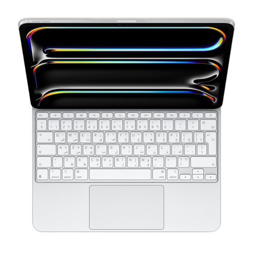 Apple Magic Keyboard for iPad Pro 13‑inch (M4) - Arabic - White