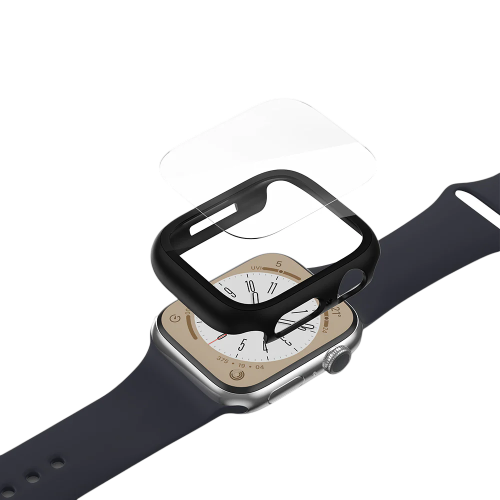 Amazing Thing Apple Watch Series 8 Marsix Bumper W/ Glass 41mm Black