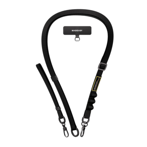 MagEasy 2-in-1 Utility Strap 20mm for iPhone - Black