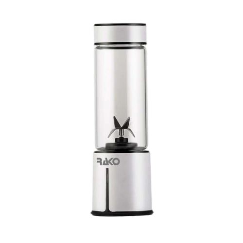 Rako Tornado Plus Portable 6 Blades Blender With USB to C- Silver