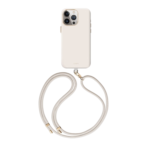 Uniq Coehl Iphone 15 Pro 6.1 Magnetic Charging Creme - Ivory (Ivory)