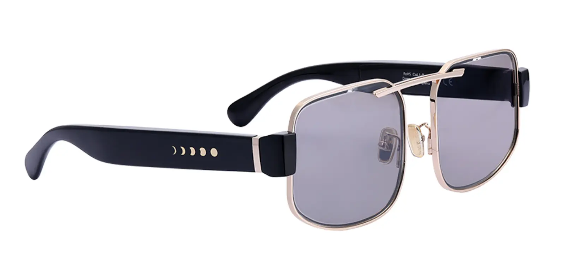 Chamelo Dragon Slider HVL (Smoke Glossy Mirror - Black Gold Frame)