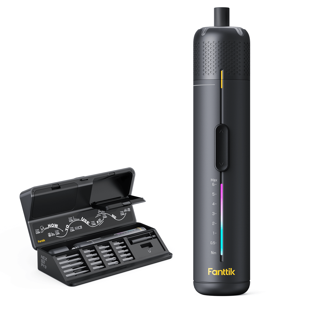 Fanttik NEX S2 Pro Cordless Electric Screwdriver - Gray