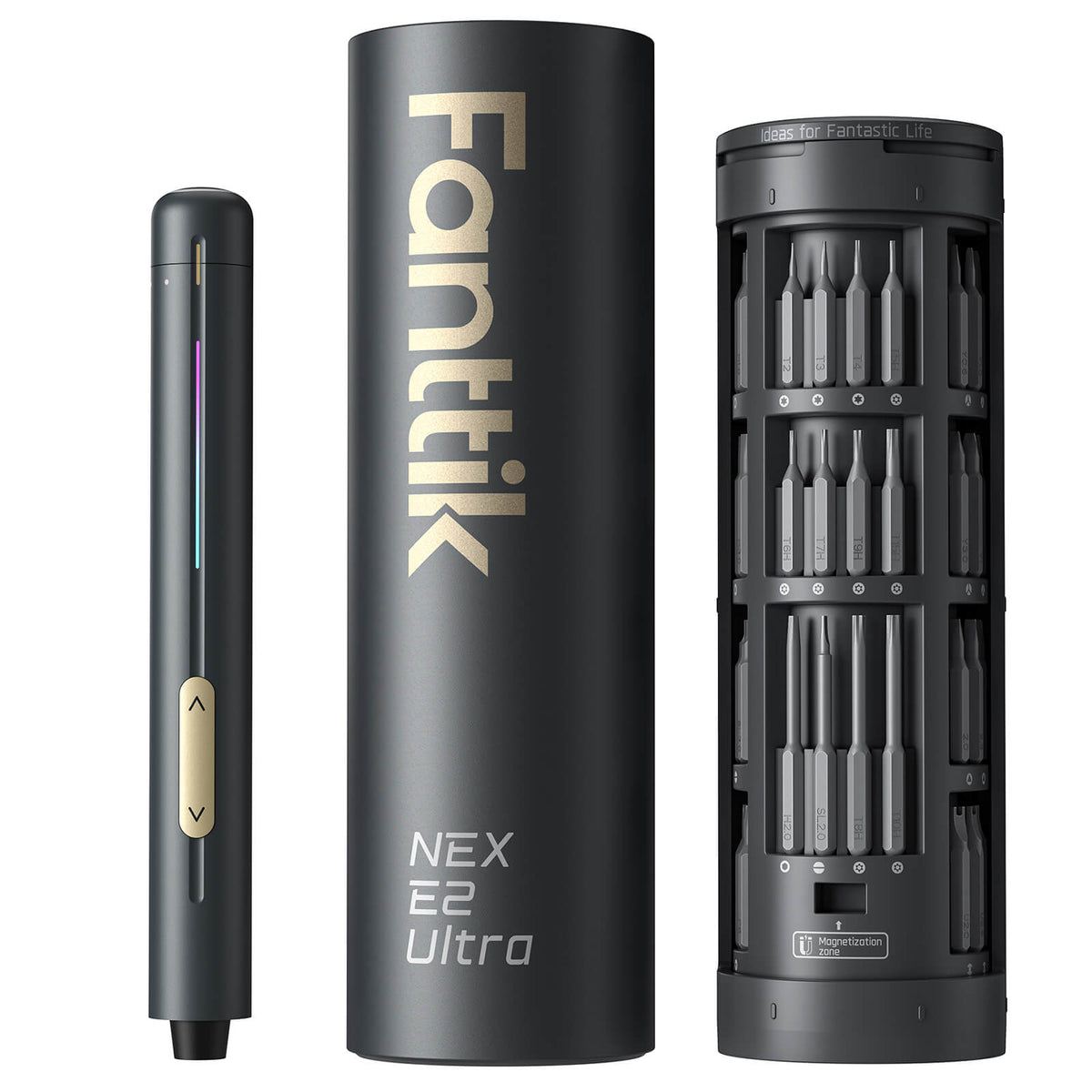 Fanttik NEX E2 Ultra Precision Electric Screwdriver Kit - Gray
