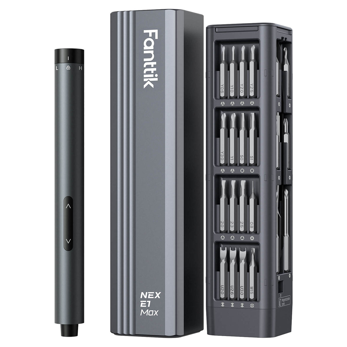 Fanttik NEX E1 MAX Precision Electric Screwdriver Kit - Gray