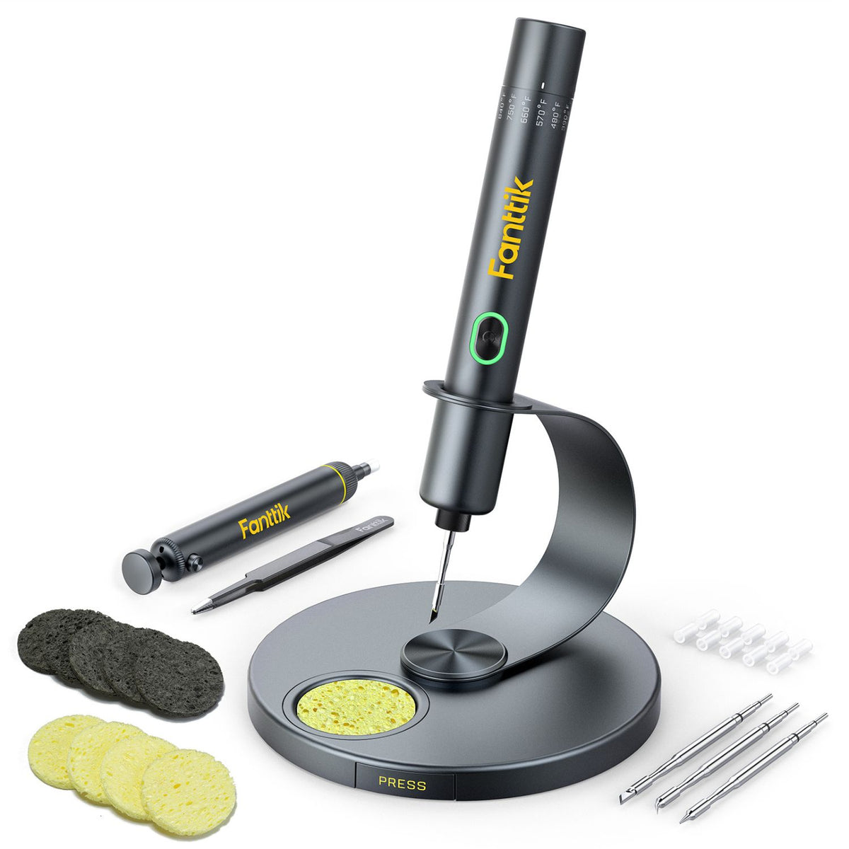 Fanttik NEX T1 Max Soldering Iron Kit - Black