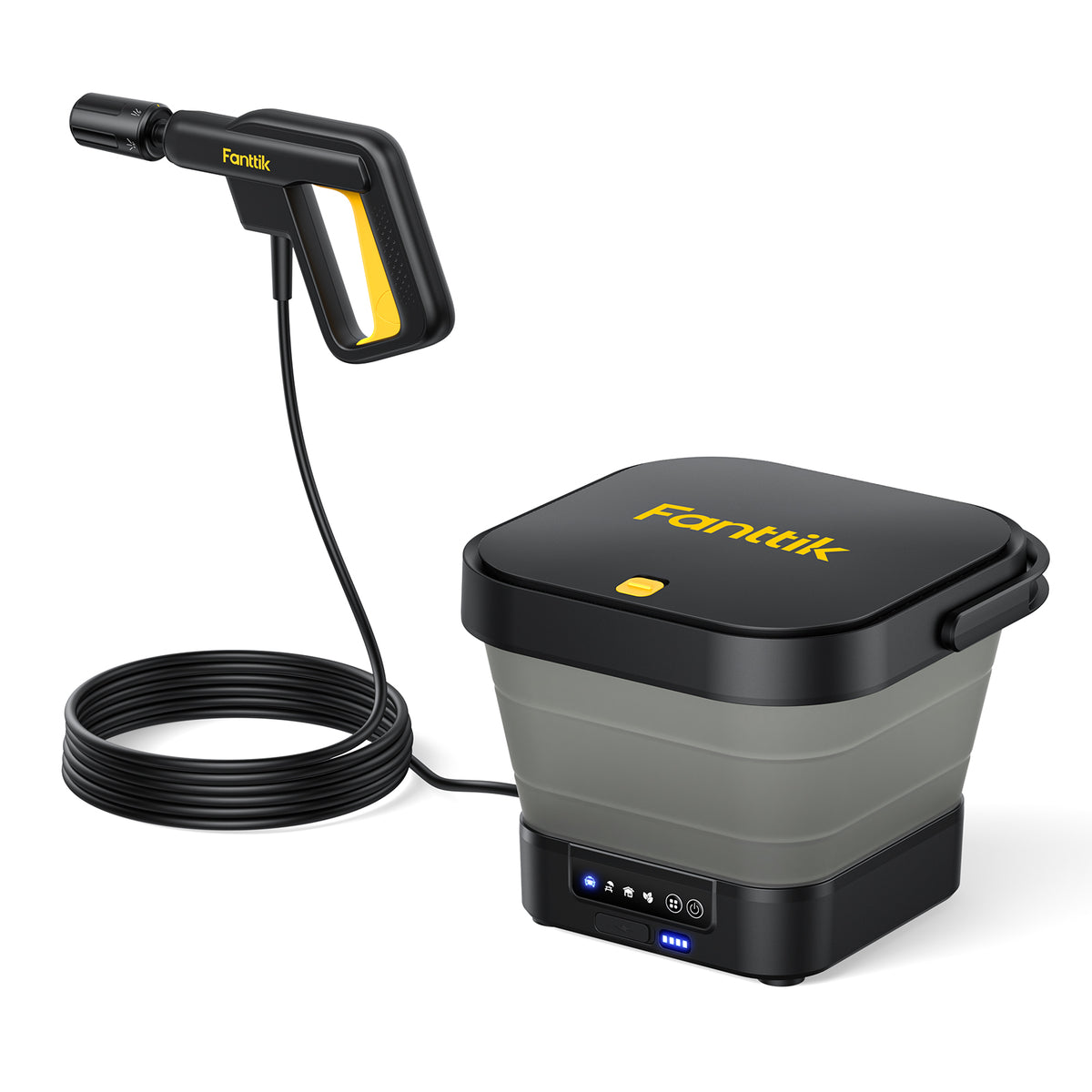 Fanttik NB8 Fold Cordless Pressure Washer - Gray