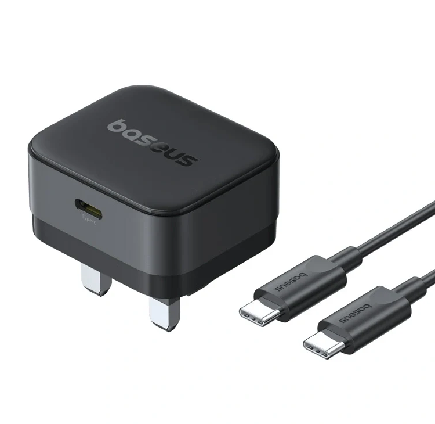 Baseus Palm 1C 30W Fast Charger – Black (UK)