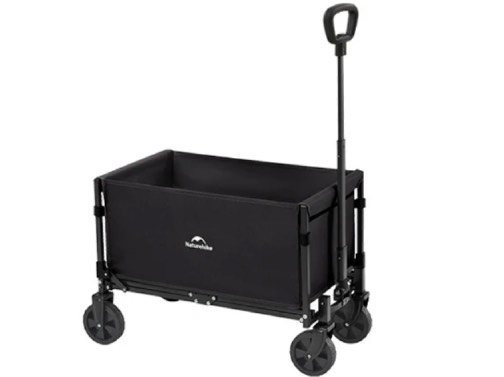 Naturehike Lightweight Folding Trolley - Black (50L)
