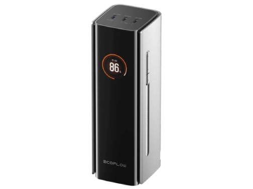 EcoFlow RAPID Pro Power Bank (27,650mAh, 300W, 140W Built-in Cable) - Silver