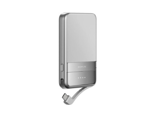 EcoFlow RAPID Magnetic Power Bank (5000mAh) Qi2 - Silver